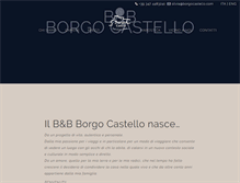 Tablet Screenshot of borgocastello.com